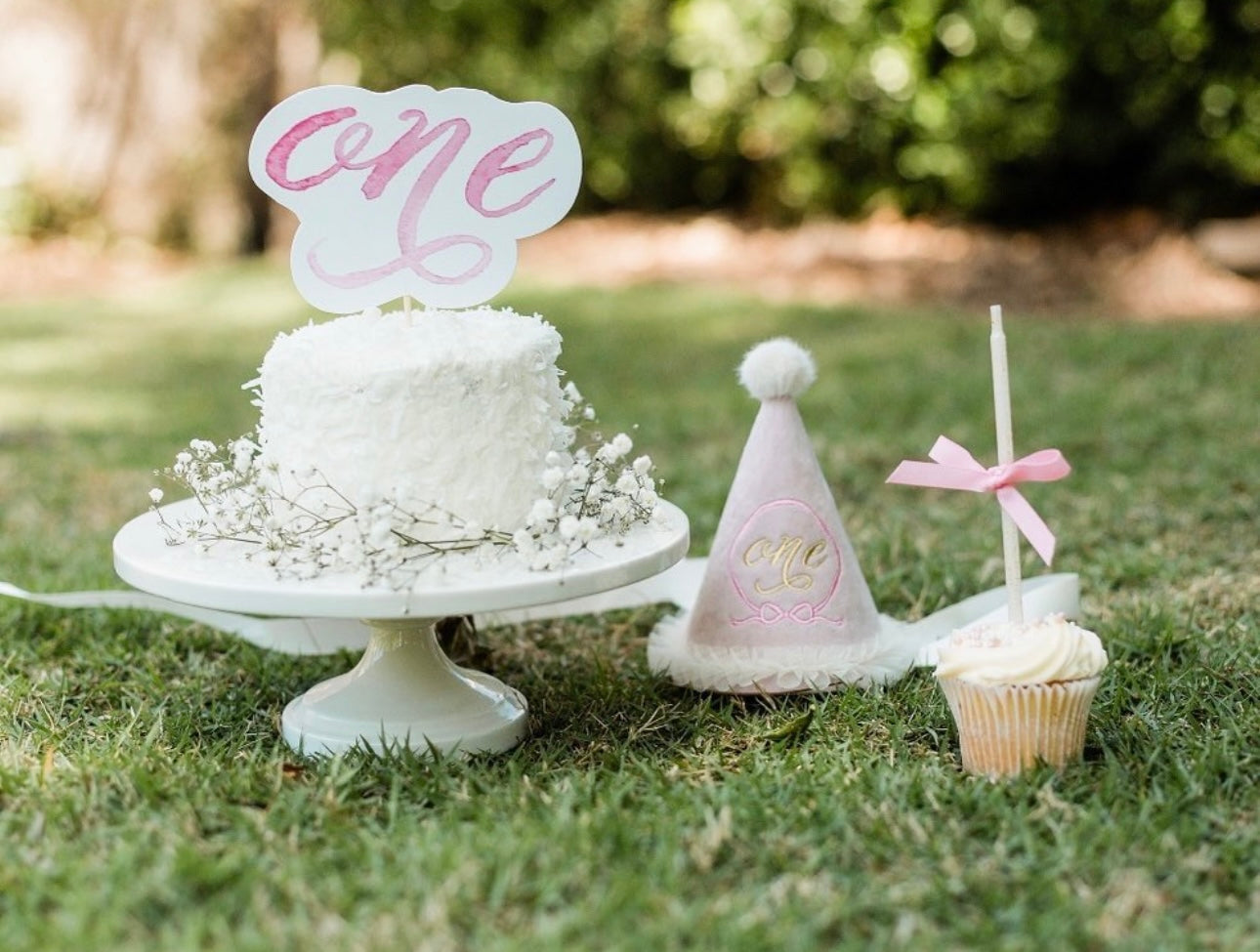 One Cake Topper