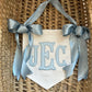 Applique Monogram Banner