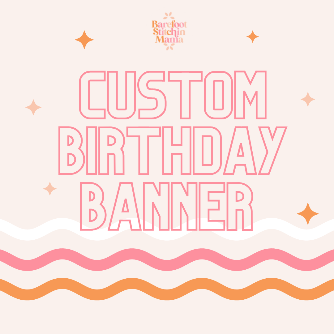 Custom Birthday Banner